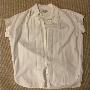 White Button Down Top